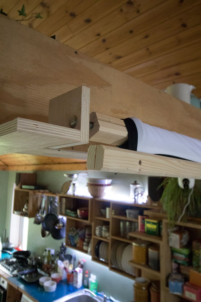 Projector Screen axle